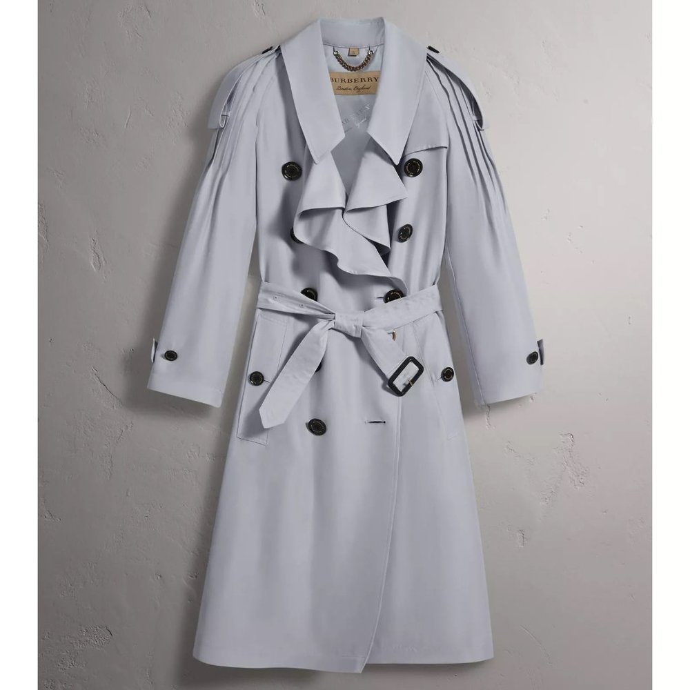 NWT Burberry Baythorpe Silk Trench Coat